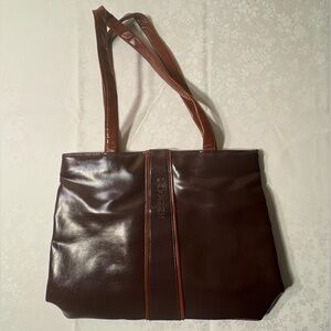 Brown Leather Shoulder Bag